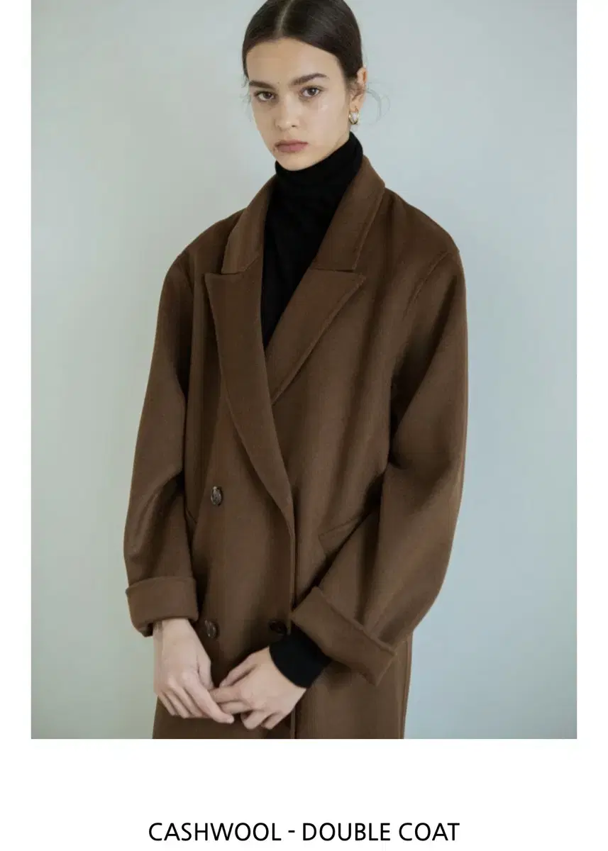 ORE 오어 CASHWOOL DOUBLE COAT